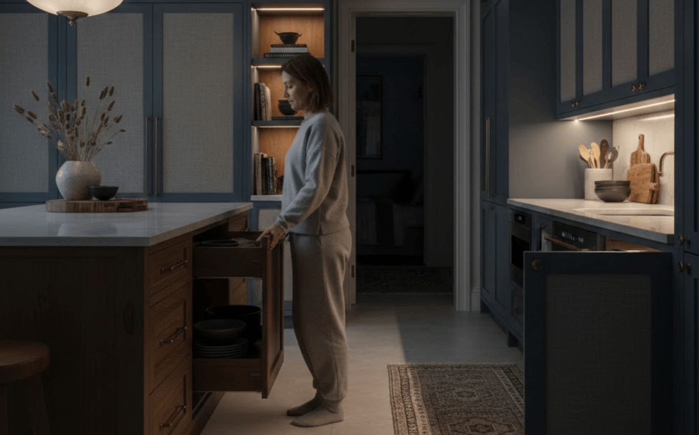 Όταν η κουζίνα γίνεται το πιο ήσυχο μέρος της ημέρας